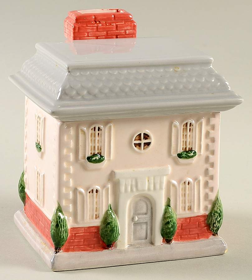 Chateau Cheese Crock & Lid by Fitz & Floyd-1