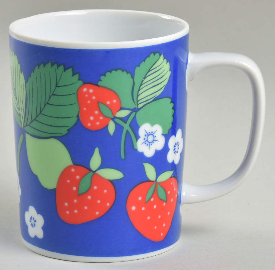 Variations-Strawberries Mug by Fitz & Floyd-1