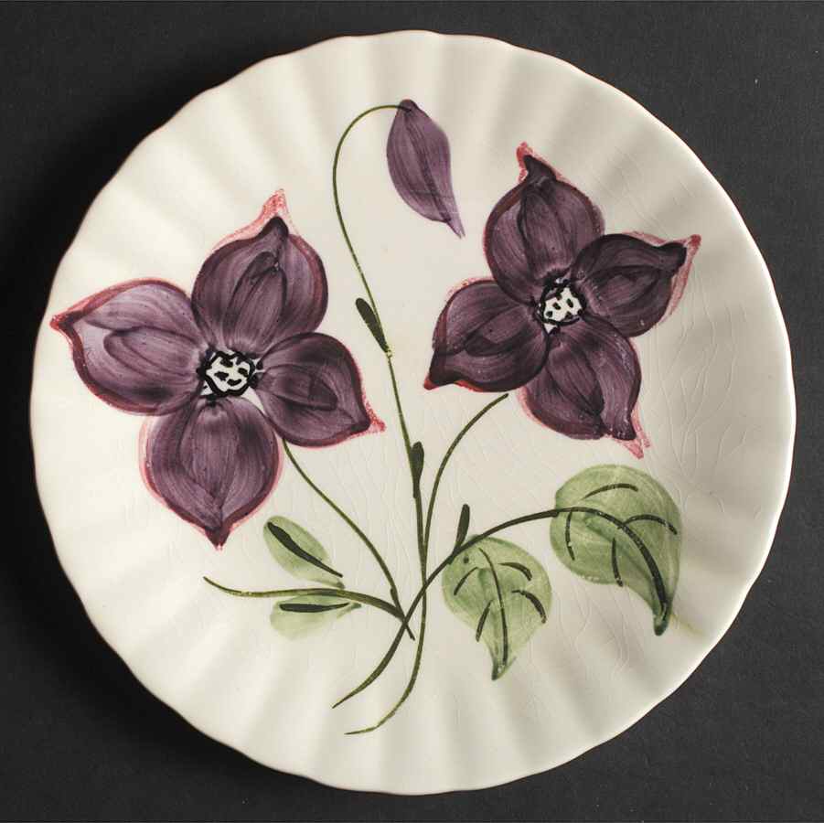 FOY4 Salad Plate by Fondeville (NY)-1
