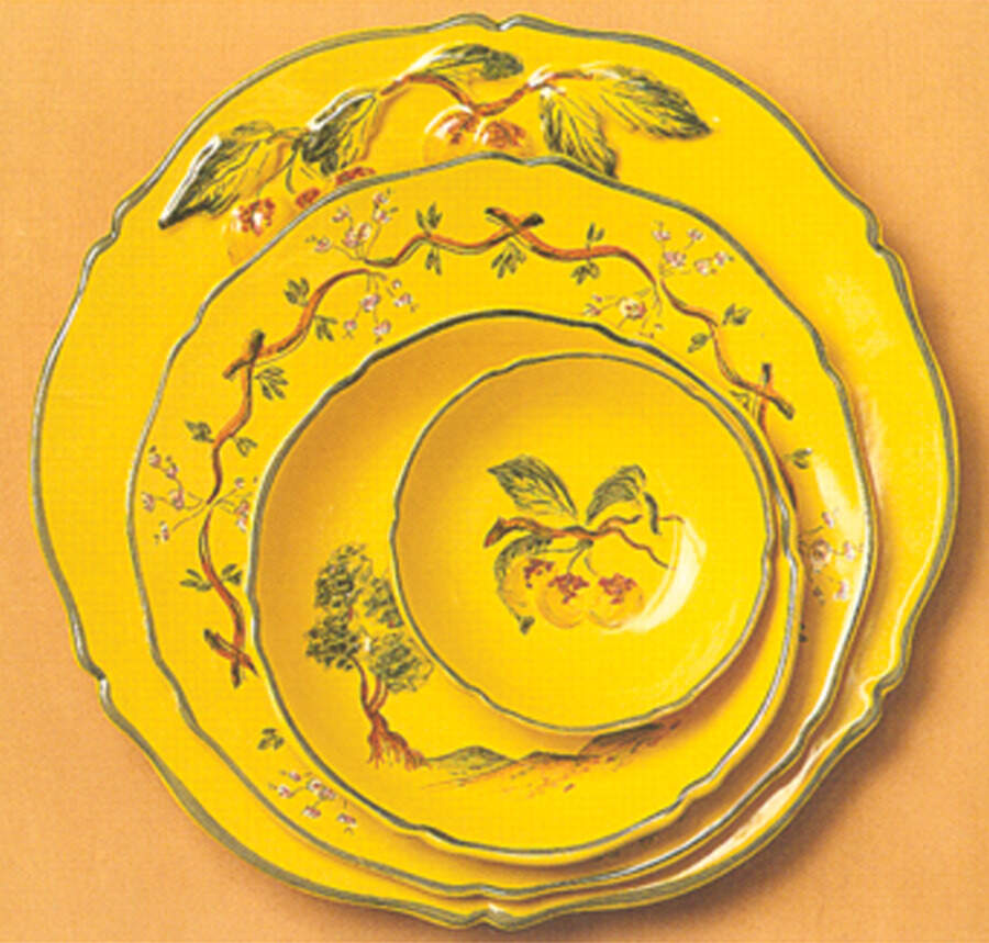 Mirabelle Dinner Plate by Faienceries Malicorn-1