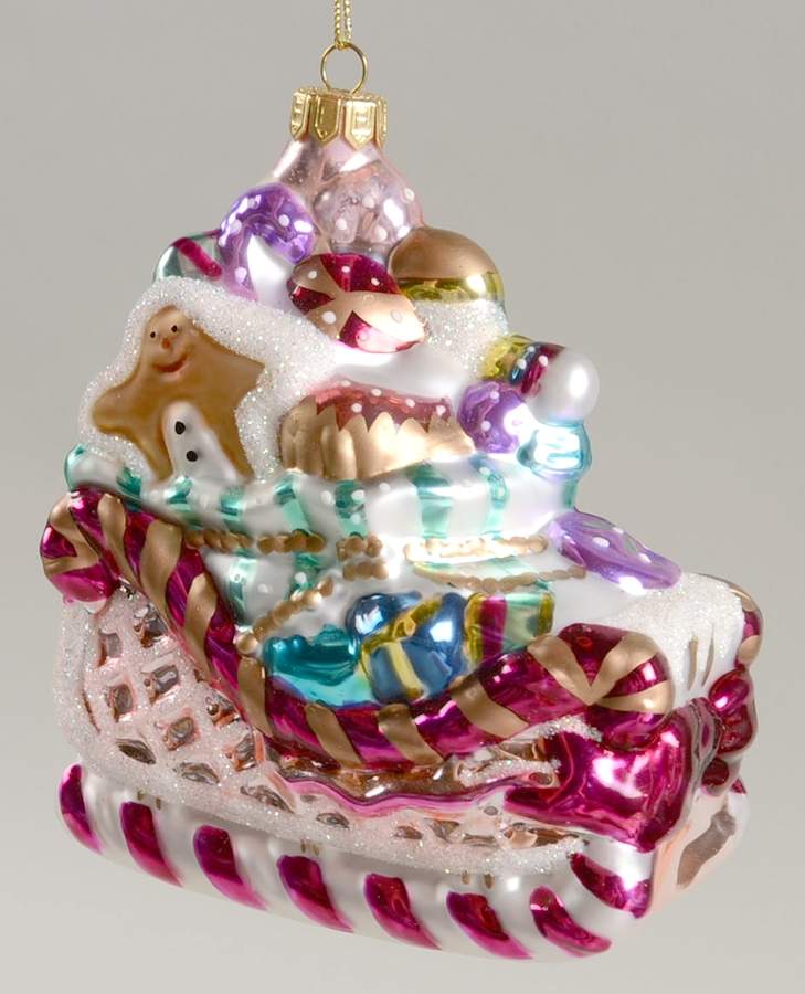 Candy Lane Express Sleigh Ornament by Fitz & Floyd-1