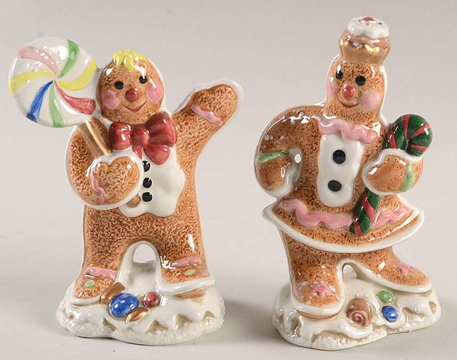 Candy Lane Express Salt & Pepper Set by Fitz & Floyd-1