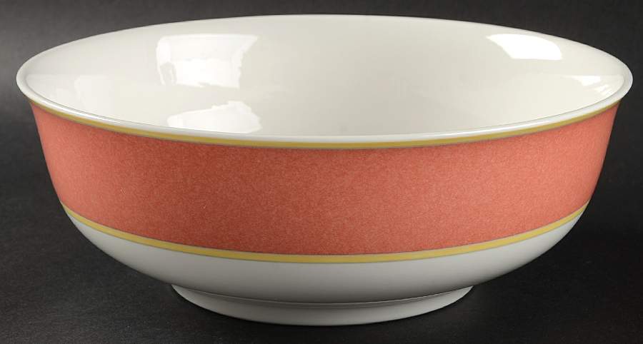 Correlations Terra Cotta 9" Round Vegetable Bowl by Fitz & Floyd-1