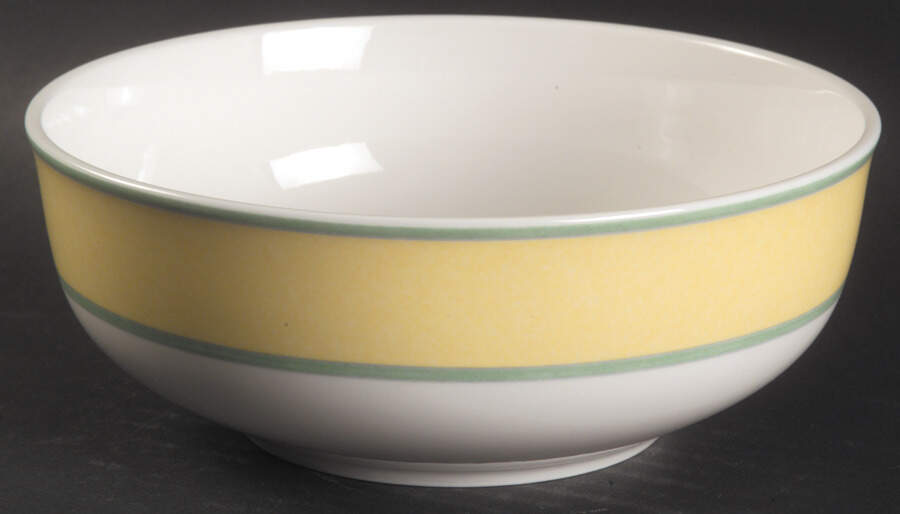 Correlations Yellow Soup/Cereal Bowl by Fitz and Floyd-1