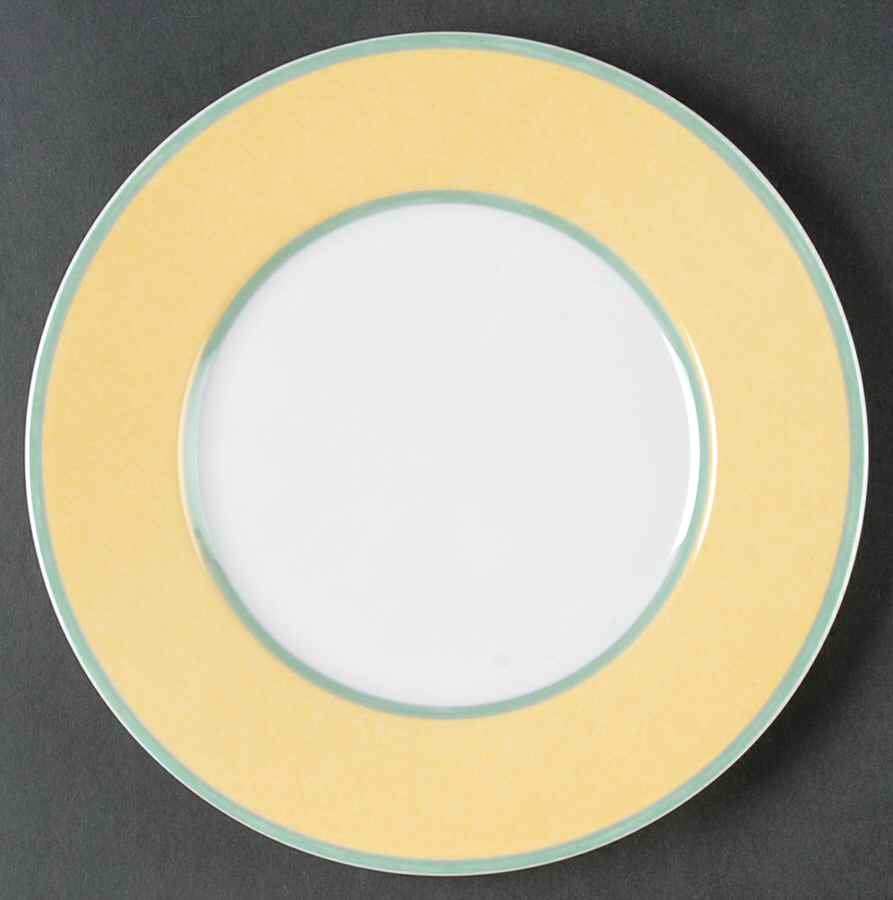 Correlations Yellow Salad Plate by Fitz and Floyd-1