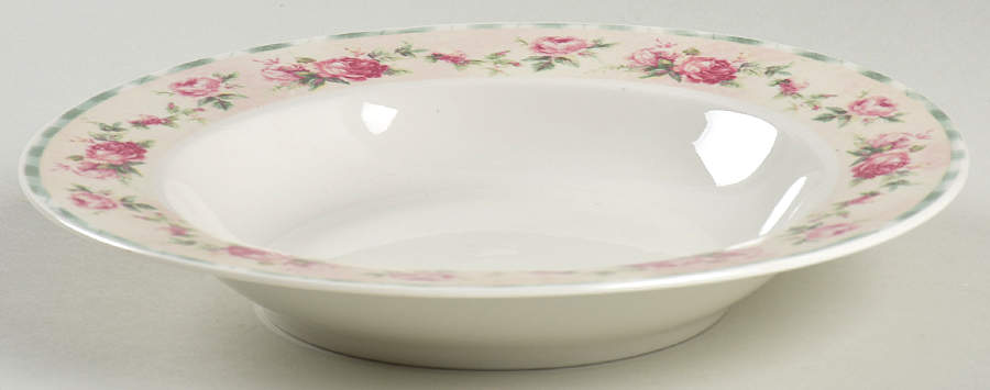 American Bouquet Rim Soup Bowl by Farberware-1