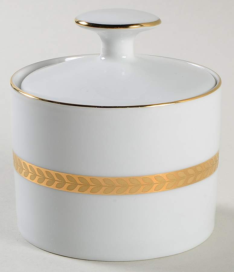 Imperial Gold Sugar Bowl & Lid by Farberware-1