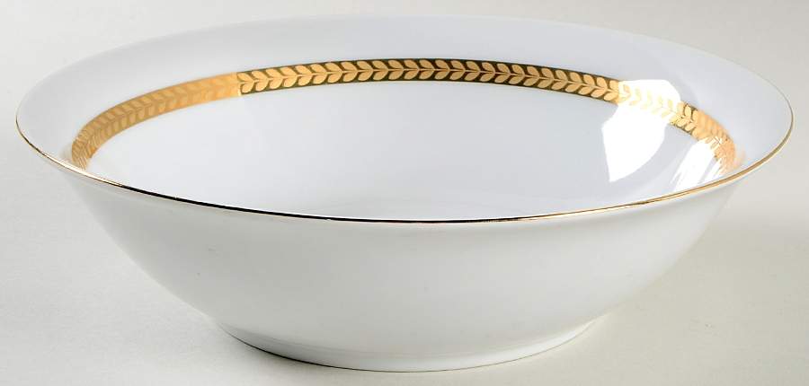 Imperial Gold 9" Round Vegetable Bowl by Farberware-1