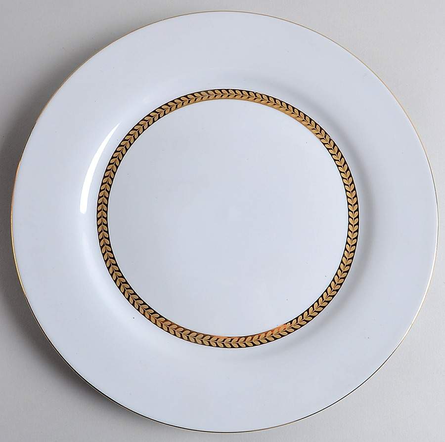 Imperial Gold 12" Chop Plate (Round Platter) by Farberware-1