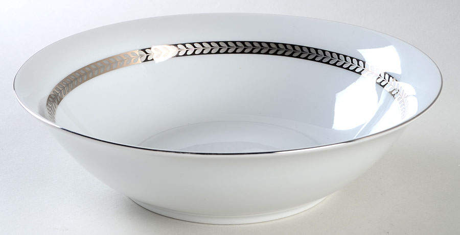 Imperial Platinum 9" Round Vegetable Bowl by Farberware-1