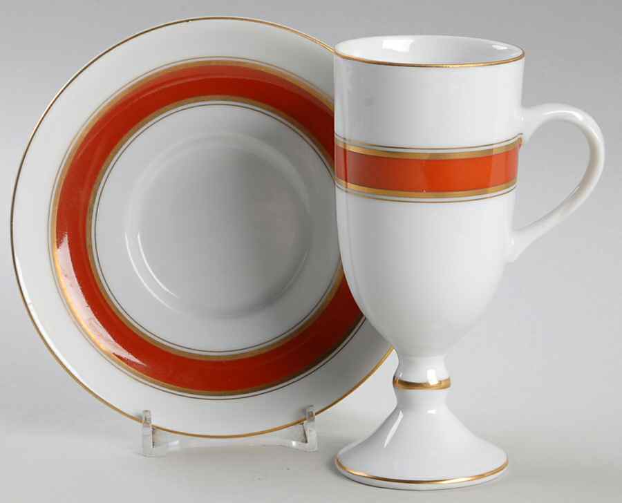 FIT54 Irish Coffee Cup and Saucer Set by Fitz & Floyd-1