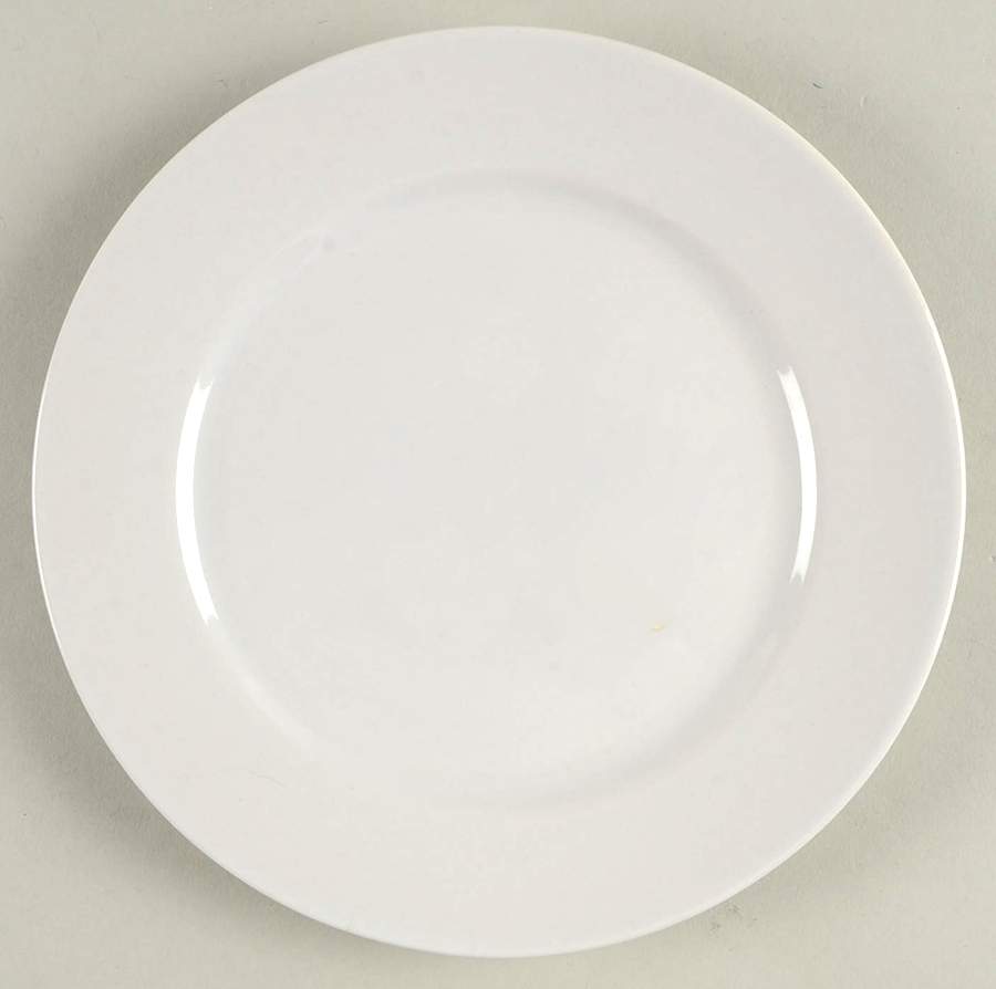 Bistro White Salad Plate by Farberware-1