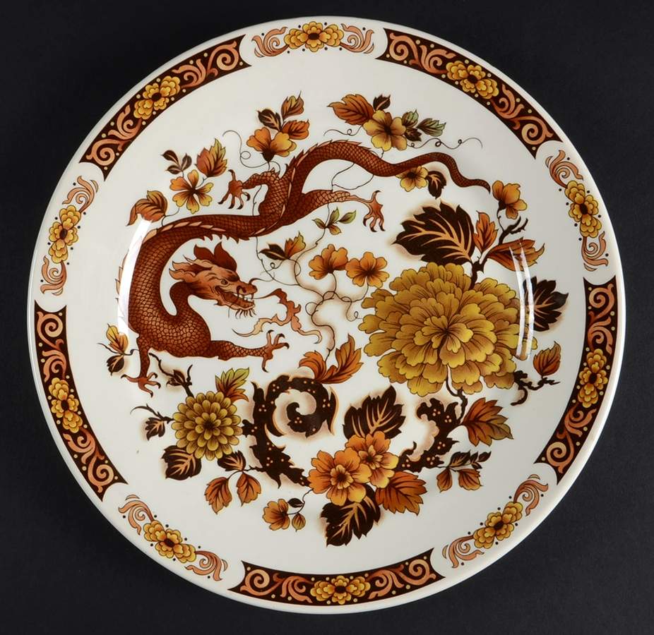 Dragon of Kowloon Luncheon Plate by Franciscan-1