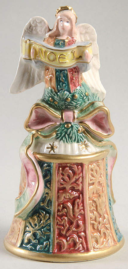 Damask Christmas Bell by Fitz & Floyd-1