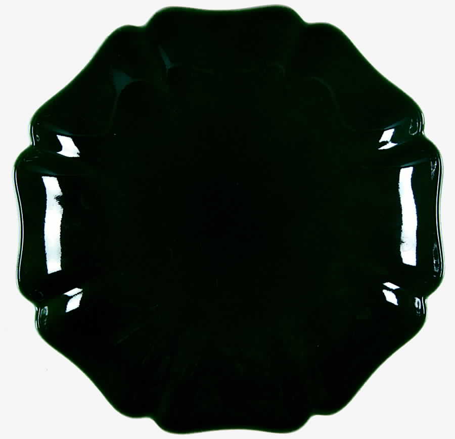 Solid Color Hunter Green Bread & Butter Plate by Fitz & Floyd-1