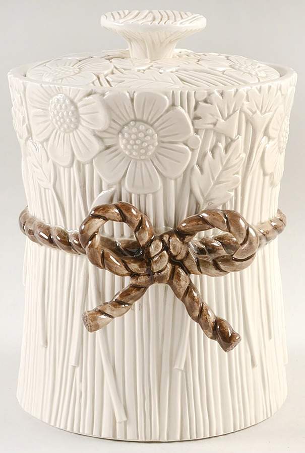 Harvest Extra Large Canister & Lid by Fitz & Floyd-1