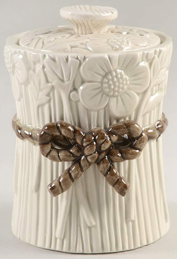 Harvest Small Canister & Lid by Fitz & Floyd-1