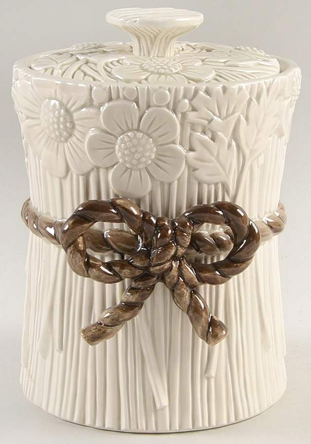 Harvest Large Canister & Lid by Fitz & Floyd-1