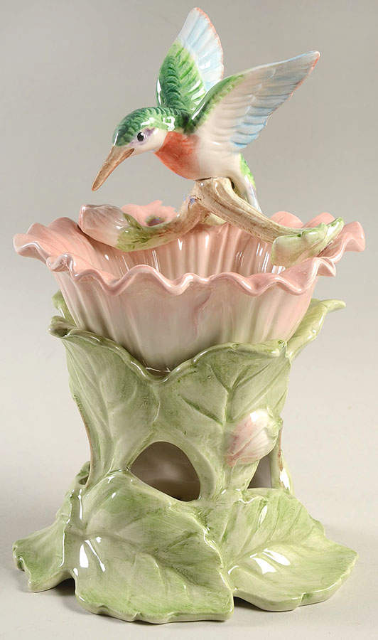 Hummingbird (Sculpted) Potpourri Simmerer and Warmer Stand by Fitz & Floyd-1