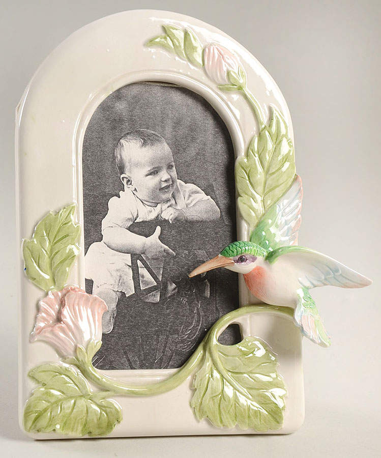 Hummingbird (Sculpted) 5" Picture Frame by Fitz & Floyd-1