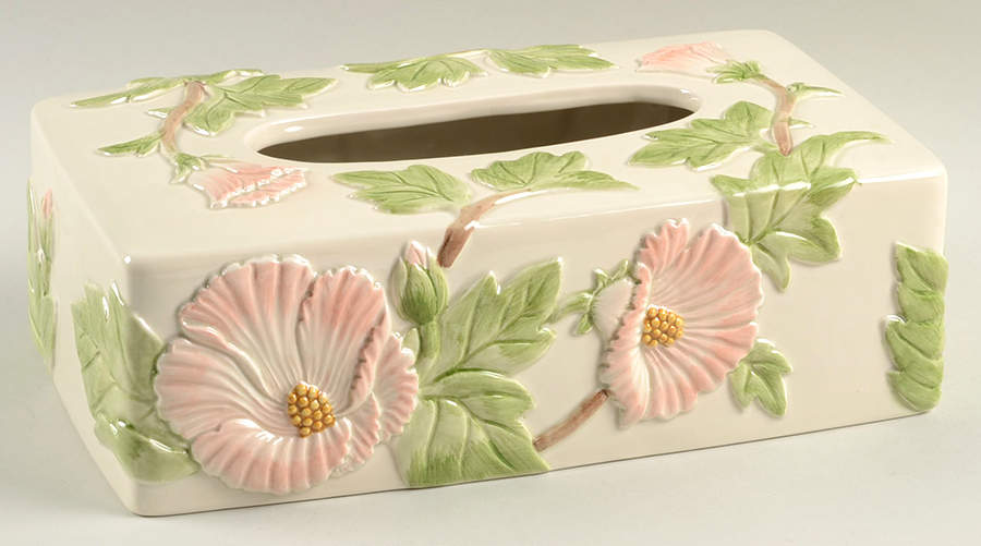 Hummingbird (Sculpted) Kleenex Box by Fitz & Floyd-1