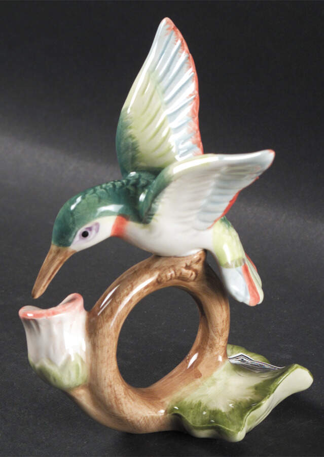 Hummingbird (Sculpted) Napkin Ring by Fitz & Floyd-1