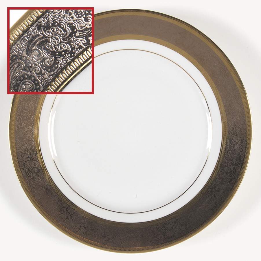 Grand Palias Platinum Salad/Dessert Plate by Faberge-1