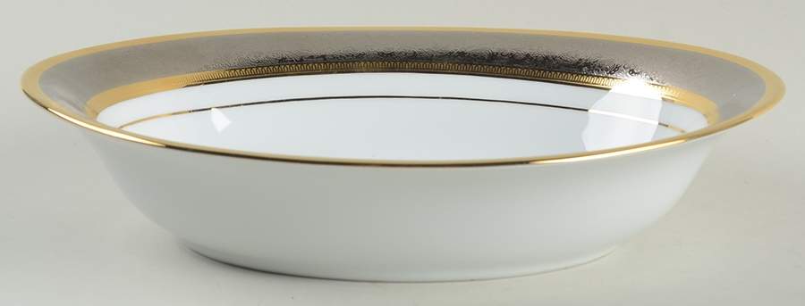 Grand Palias Platinum 9" Oval Vegetable Bowl by Faberge-1
