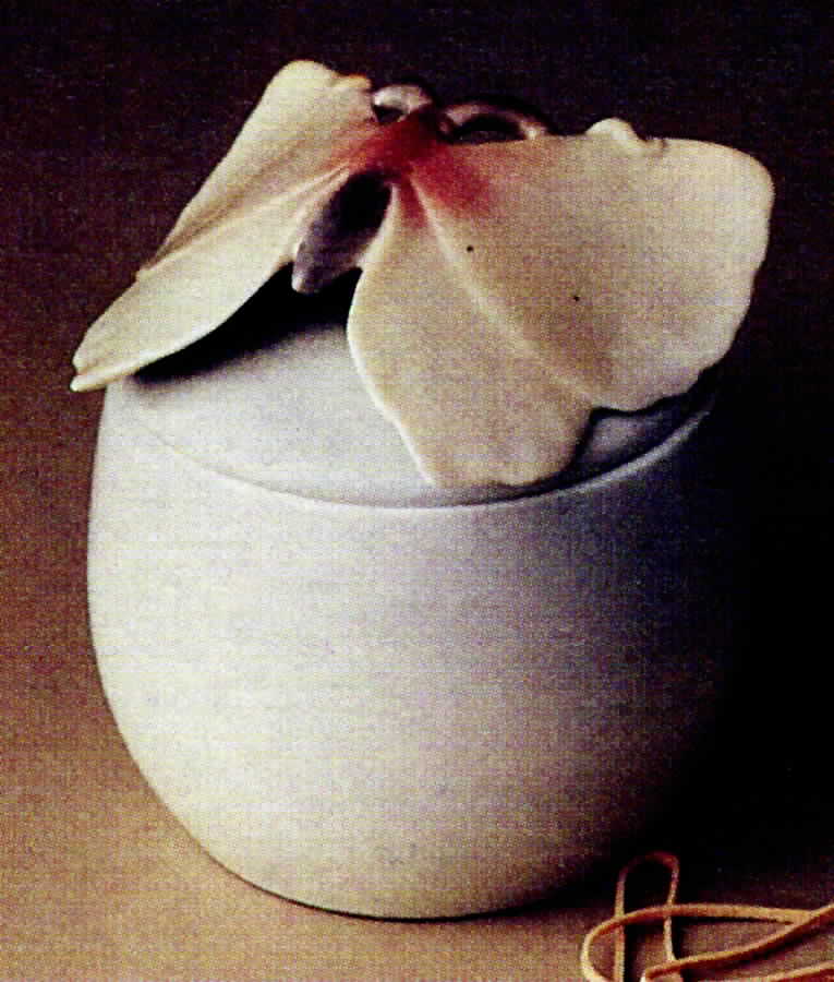 Elegant Butterflies Round Box & Lid by Fitz & Floyd-1