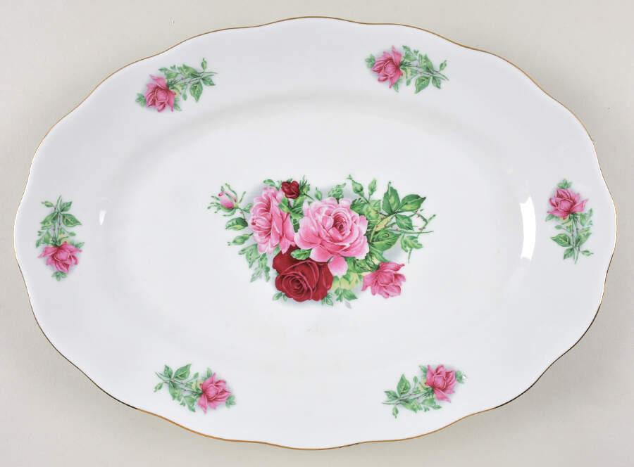 FAV42 13" Oval Serving Platter by Favolina-Karolina-1