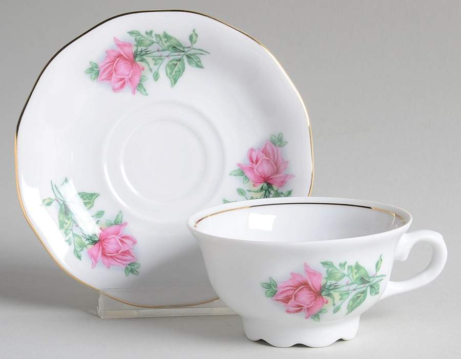 FAV42 Footed Demitasse Cup & Saucer Set by Favolina-Karolina-1