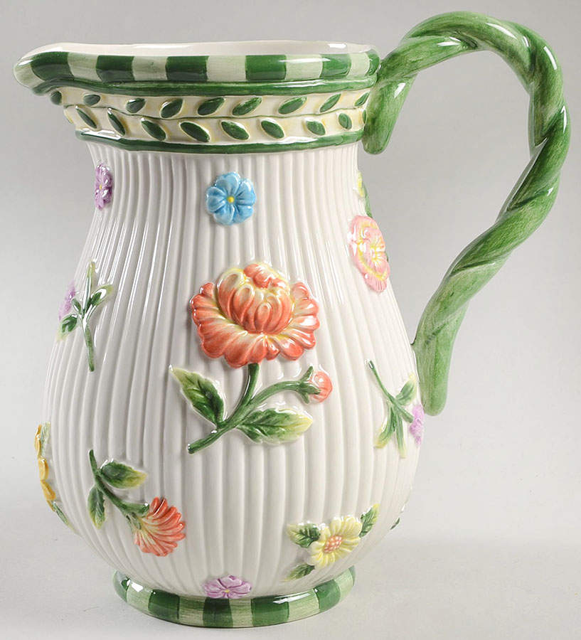 Fleurs De Provence 48 Oz Pitcher by Fitz and Floyd-1