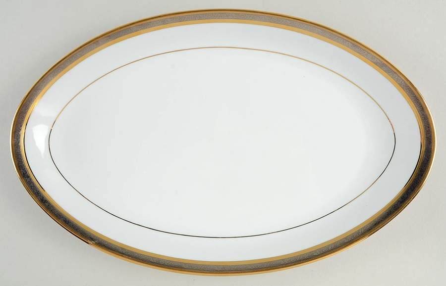 Petit Palais 16" Oval Serving Platter by Faberge-1