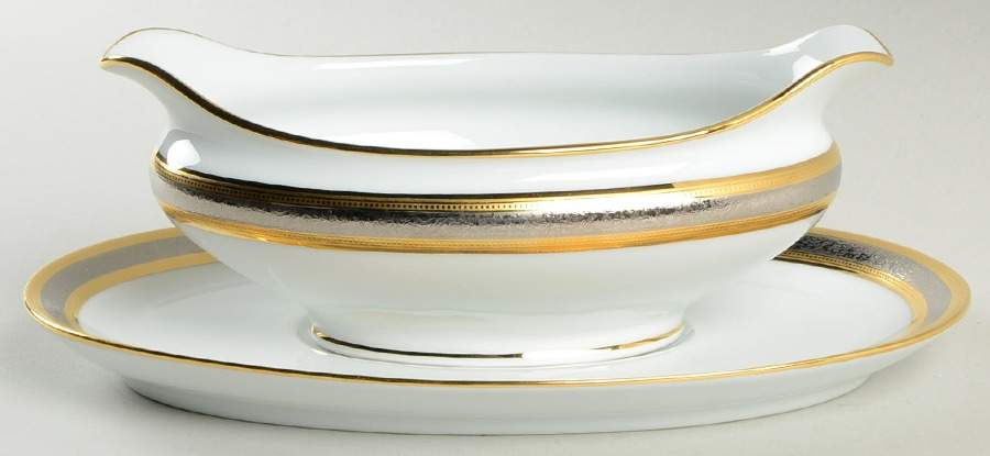 Petit Palais Gravy Boat & Underplate by Faberge-1