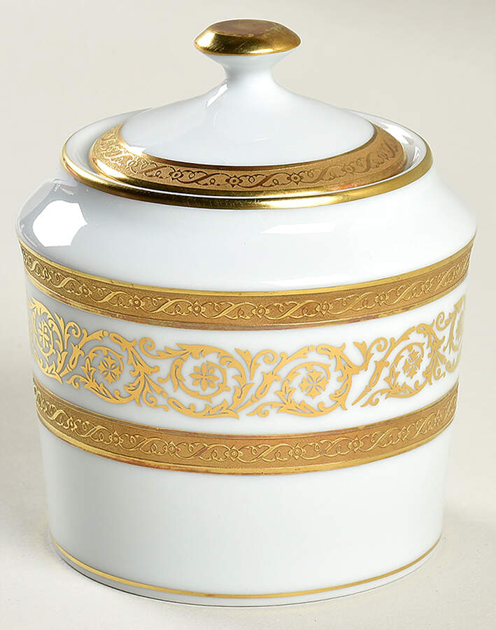 Anais Palais Sugar Bowl & Lid by Faberge-1