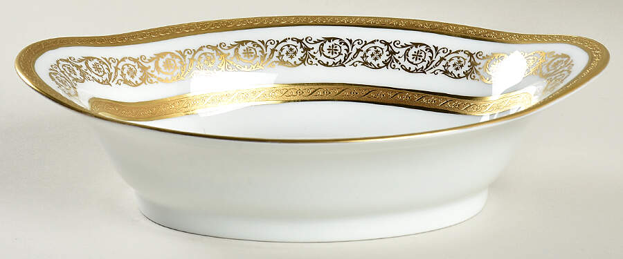 Anais Palais 10" Oval Vegetable Bowl by Faberge-1