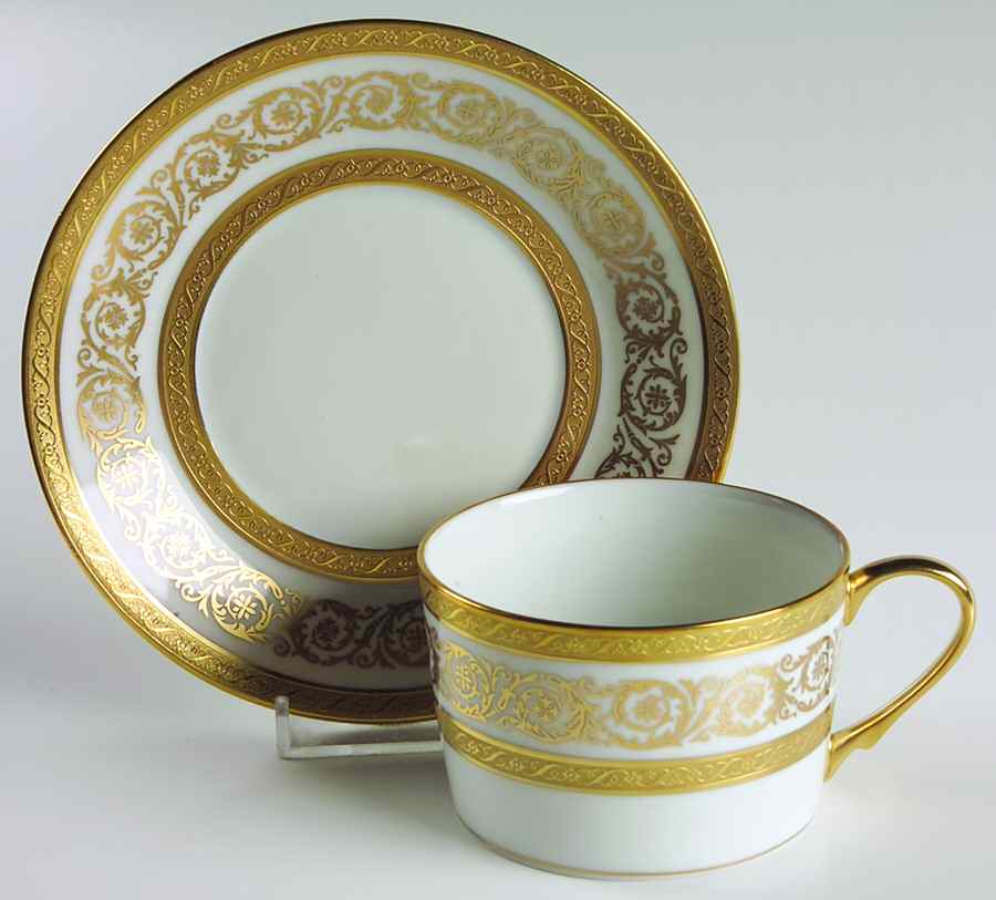 Anais Palais Flat Cup & Saucer Set by Faberge-1