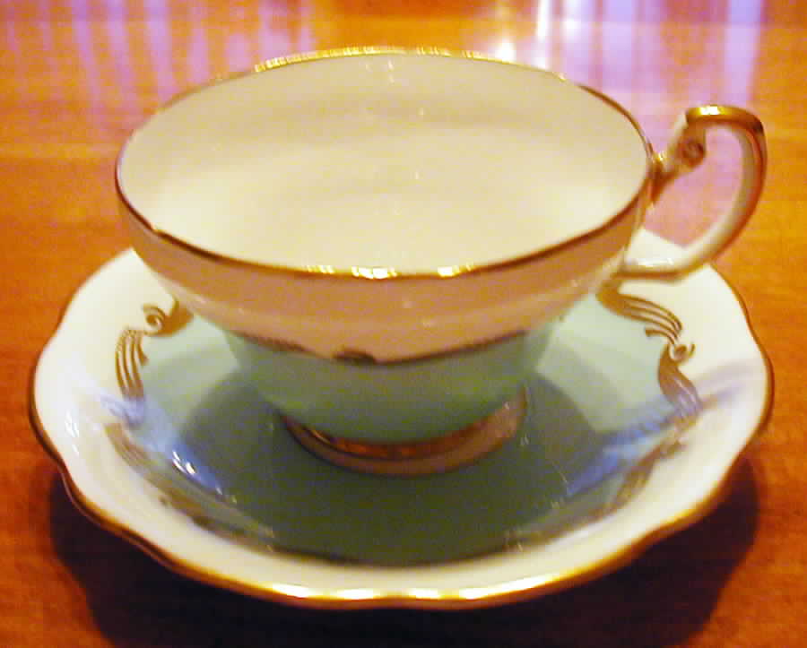 Seacrest Footed Cup & Saucer Set by Foley-1