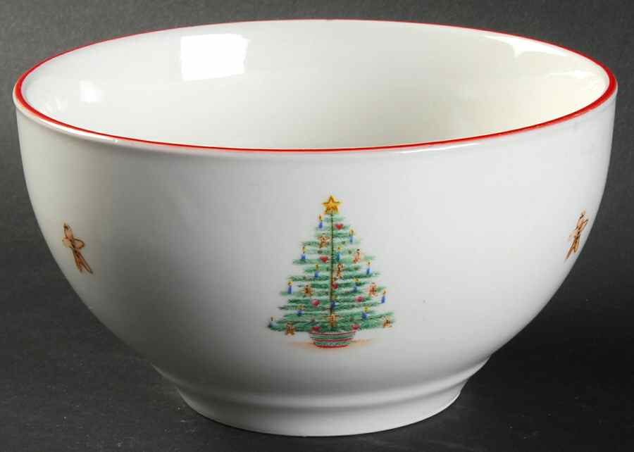 Gingerbread Tree Soup/Cereal Bowl by Farberware-1