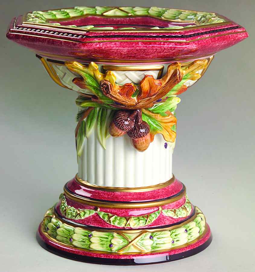 Equestrian 6" Pillar Candleholder by Fitz and Floyd-1