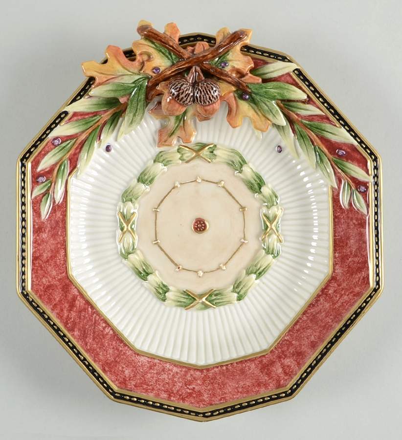 Equestrian Canape Tray by Fitz & Floyd-1