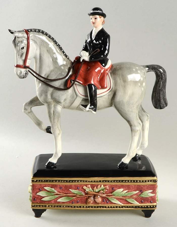 Equestrian Figurine by Fitz & Floyd-1
