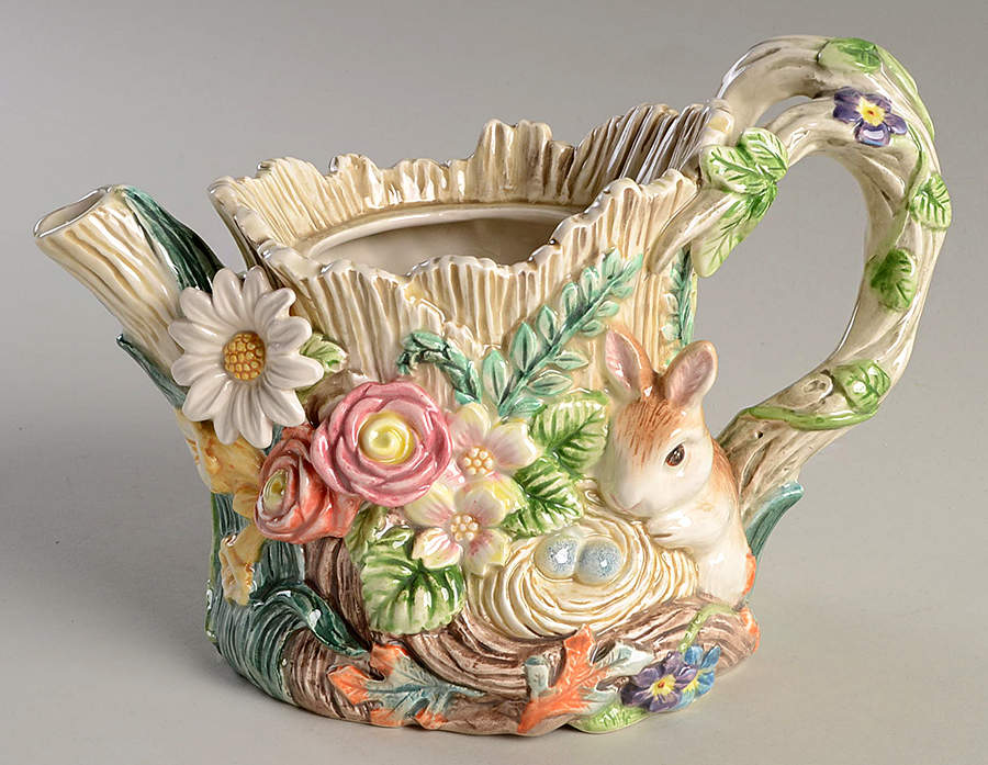 Woodland Spring Teapot No Lid by Fitz & Floyd-1