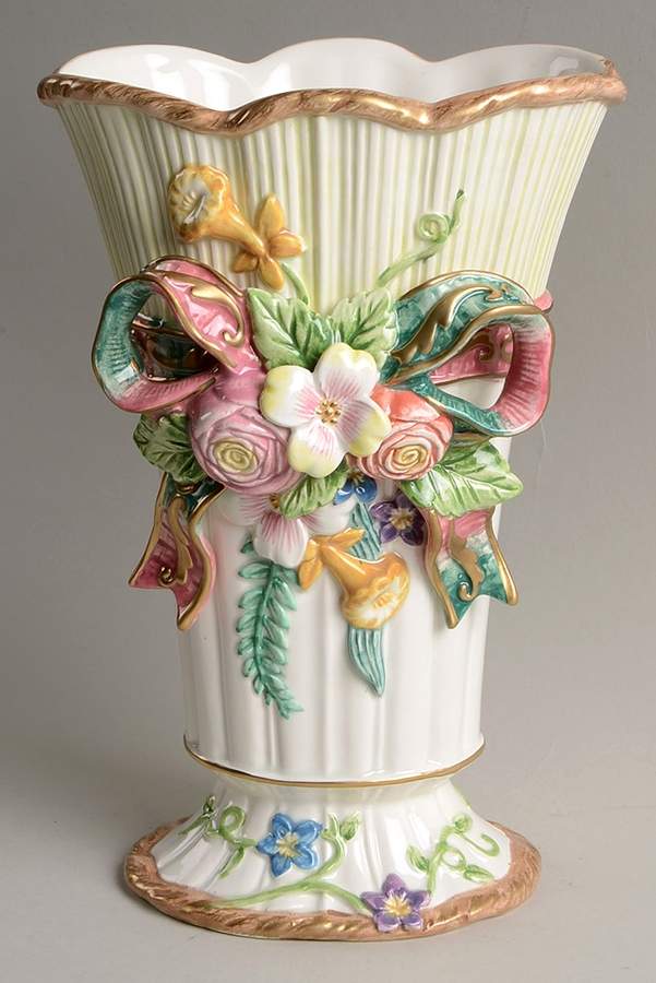 Woodland Spring 9" Vase by Fitz & Floyd-1