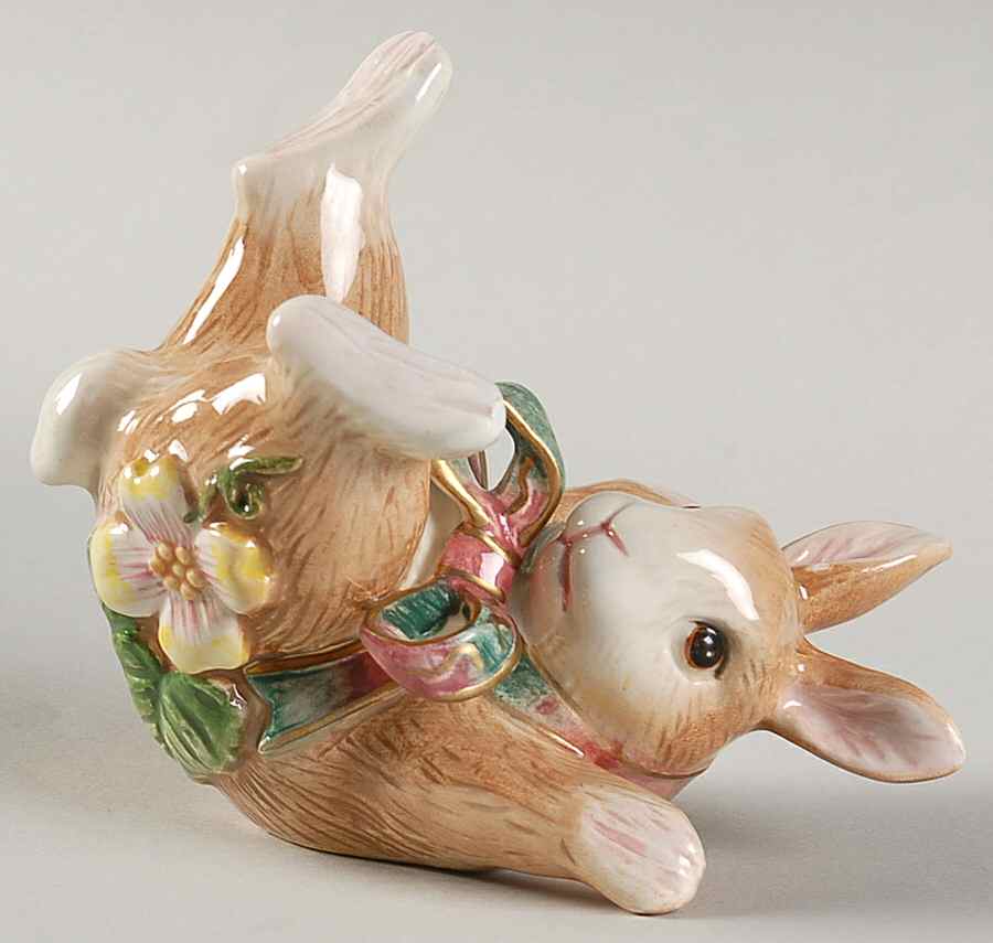 Woodland Spring Small Rabbit Figurine by Fitz & Floyd-1
