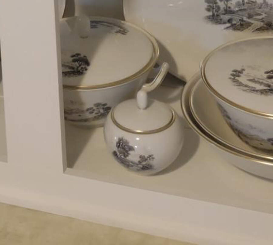 0810 Sugar Bowl & Lid by Furstenberg-1