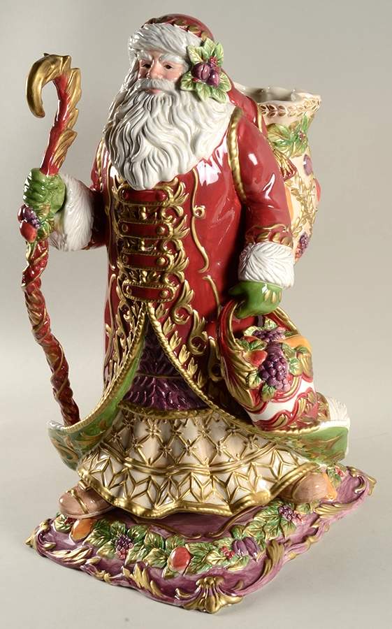 Renaissance Santa Claus Figurine by Fitz & Floyd-1