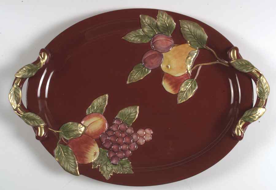 Renaissance 20" Oval Serving Platter by Fitz & Floyd-1
