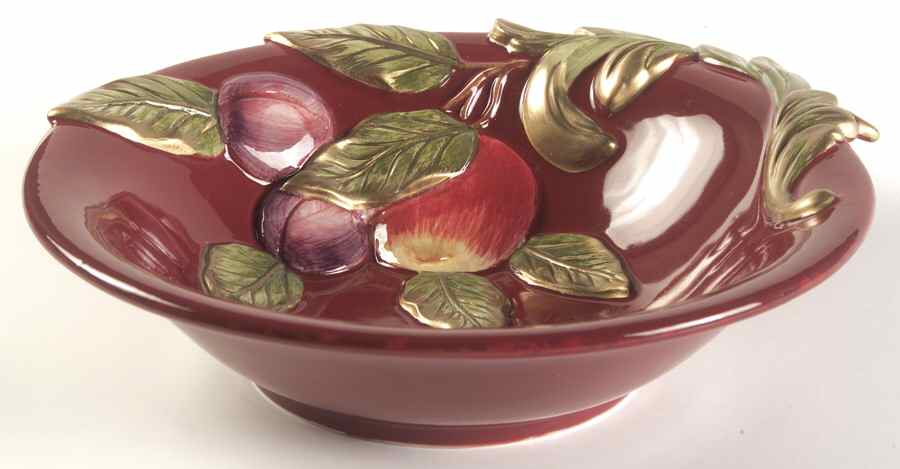 Renaissance 8" Round Vegetable Bowl by Fitz and Floyd-1