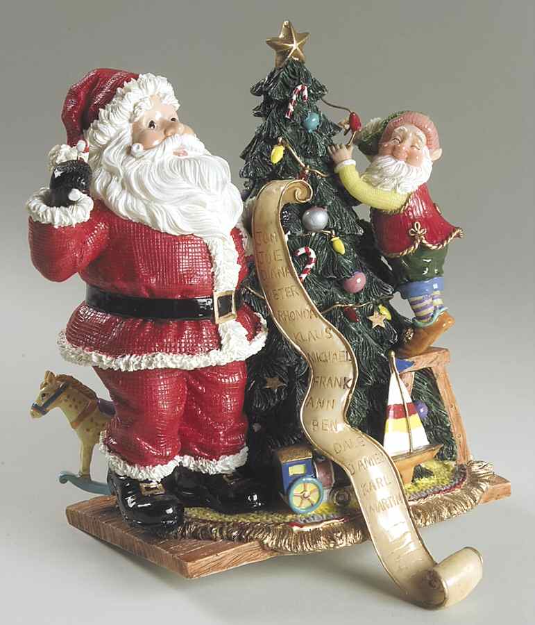 Happy Holidays Figural Stocking Holder by Fitz & Floyd-1